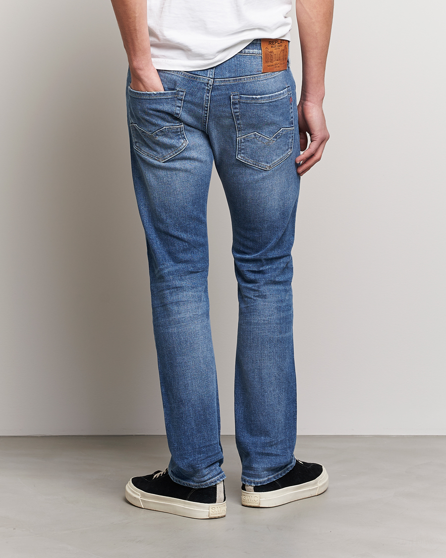 Herre | Jeans | Replay | Waitom Stretch Jeans Medium Blue