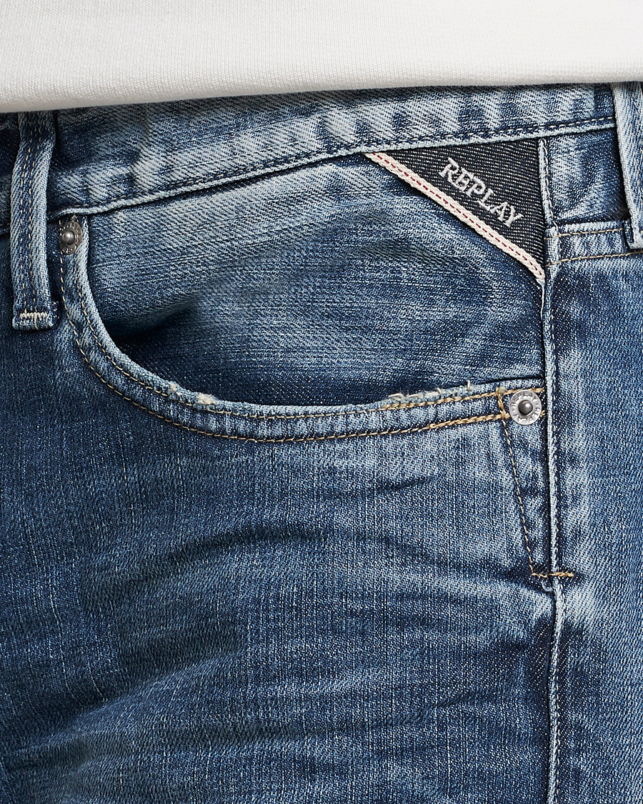 Herre | Jeans | Replay | Waitom Stretch Jeans Medium Blue