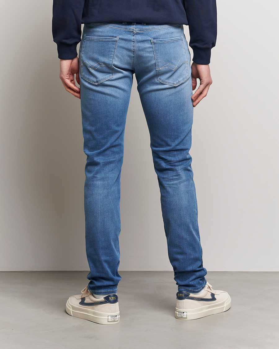 Herre | Jeans | Replay | Anbass Hyperflex Recyceled 360 Jeans Medium Blue