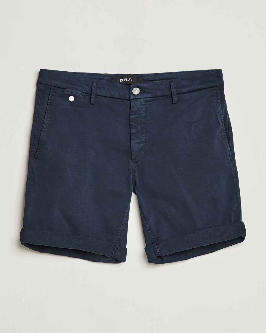 Herre | Shorts | Replay | Benni Hyperflex Shorts Navy