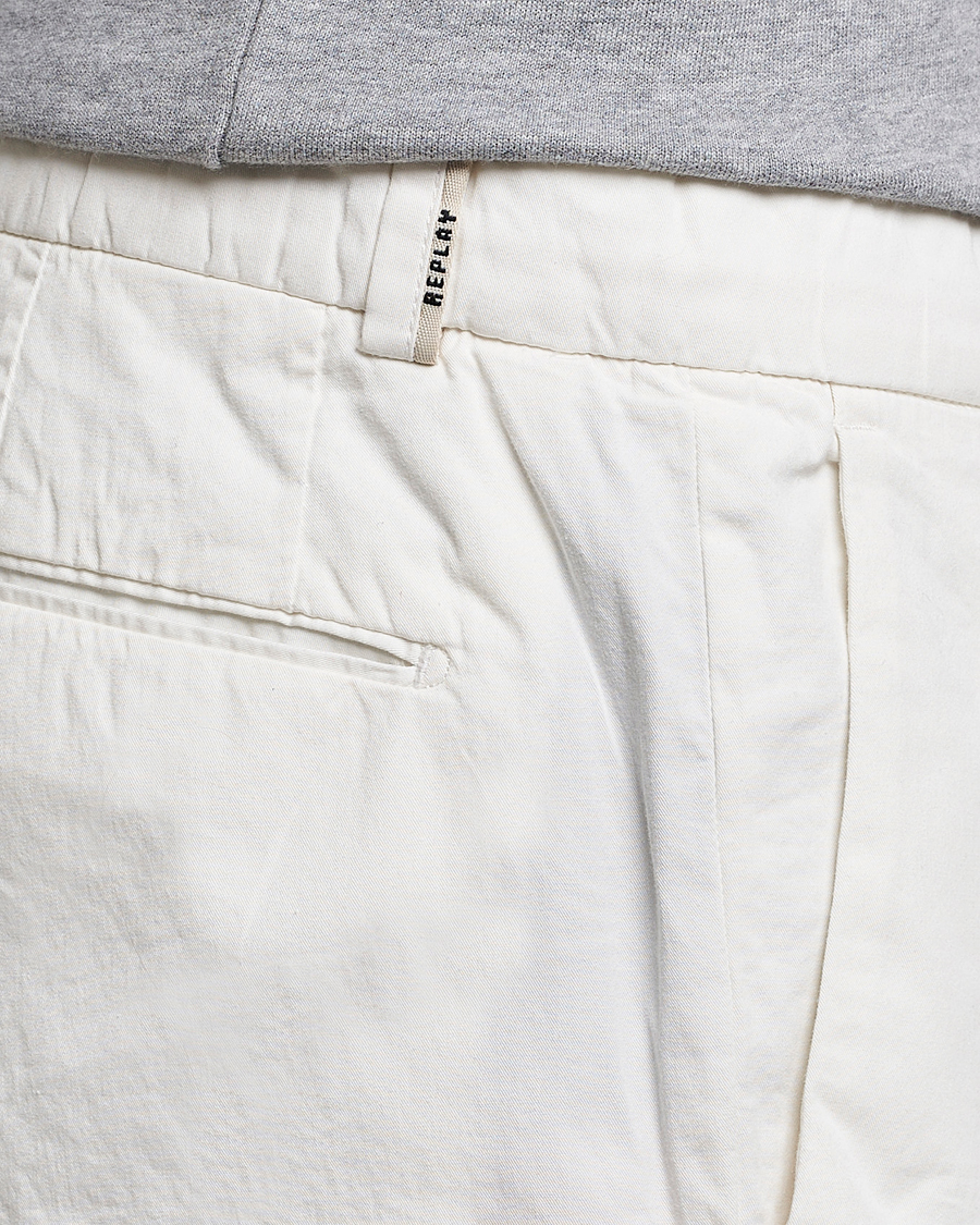 Herre | Bukser | Replay | Sartoriale Comfort Stretch Chinos White