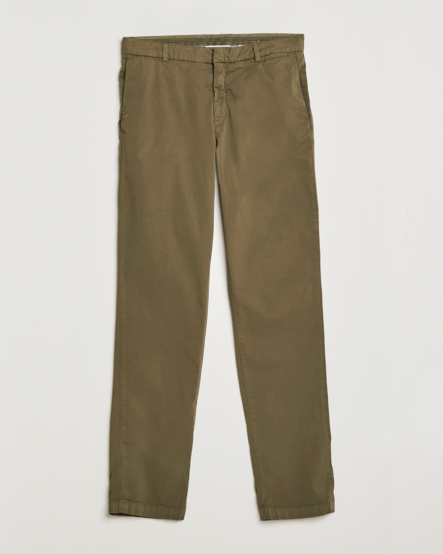 Herre | Bukser | Replay | Sartoriale Comfort Stretch Chinos Dark Green