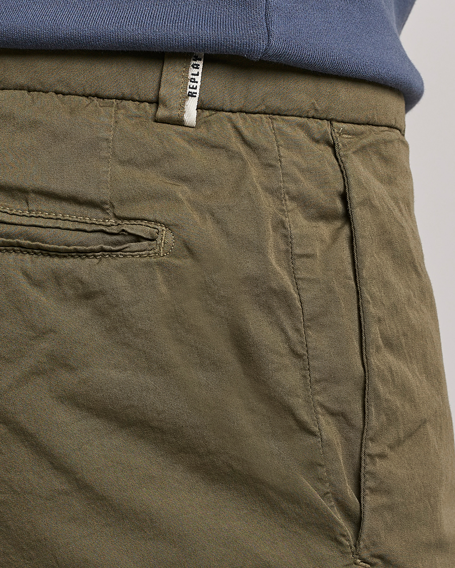 Herre | Bukser | Replay | Sartoriale Comfort Stretch Chinos Dark Green