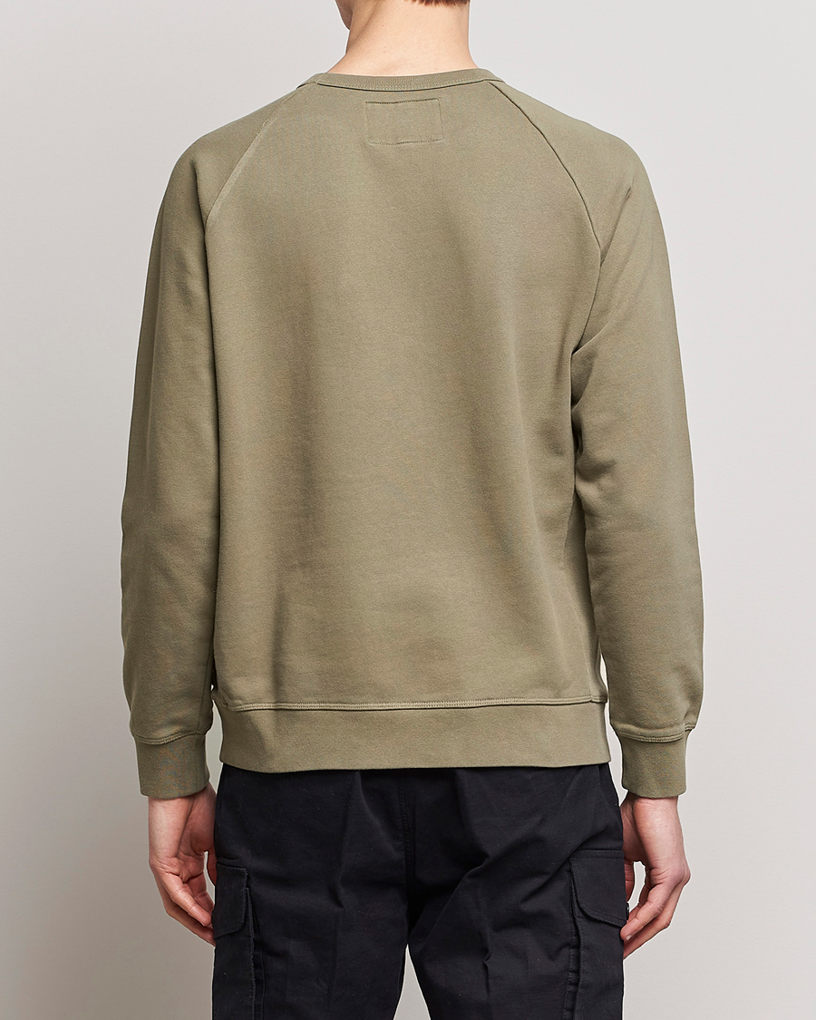 Herre | Gensere | Replay | Sartoriale Jersey Crew Neck Sweatshirt Sage Green