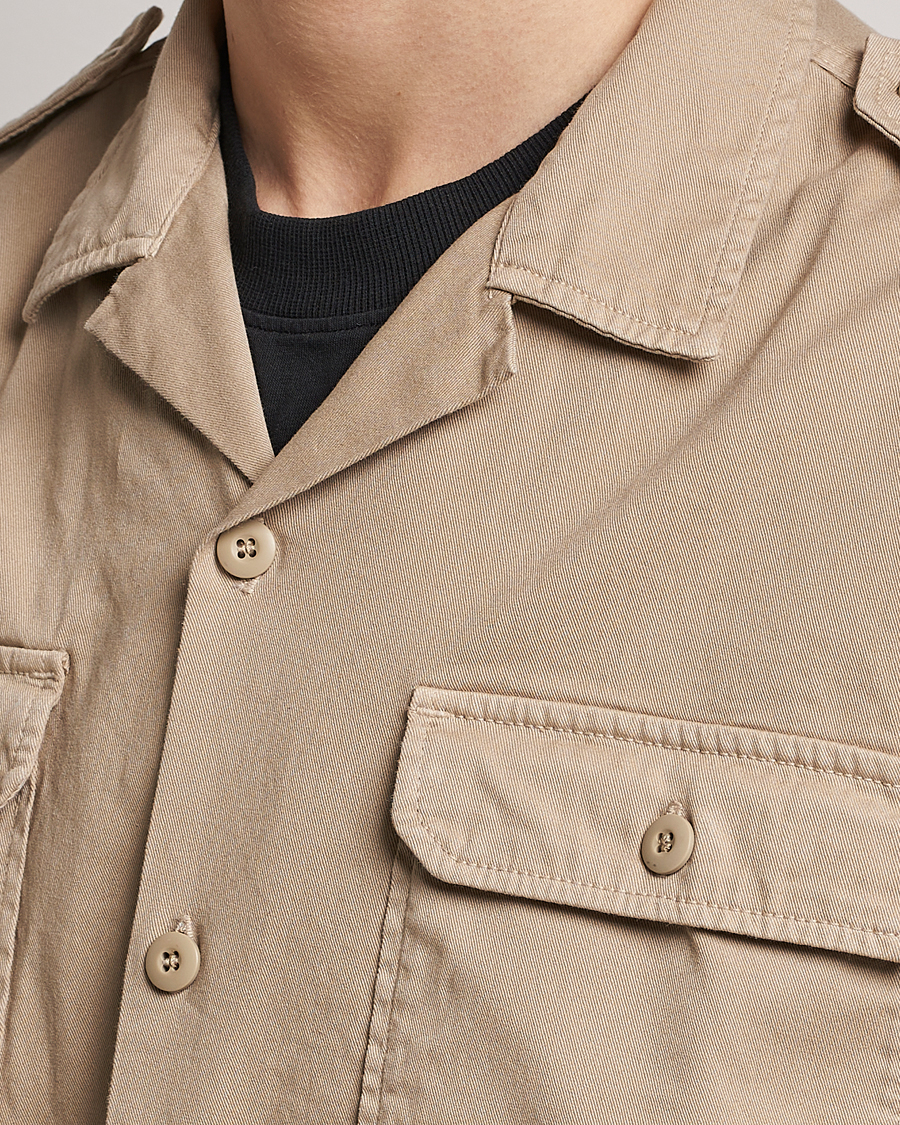 Herre | Skjorter | Replay | Sartoriale Safari Overshirt Sand