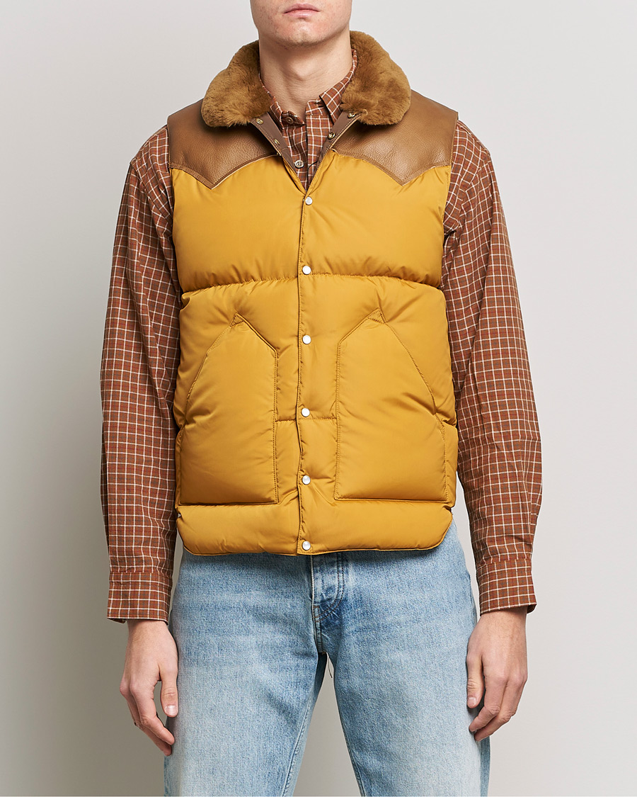Herre |  | Rocky Mountain Featherbed | Christy Vest Mustard Yellow