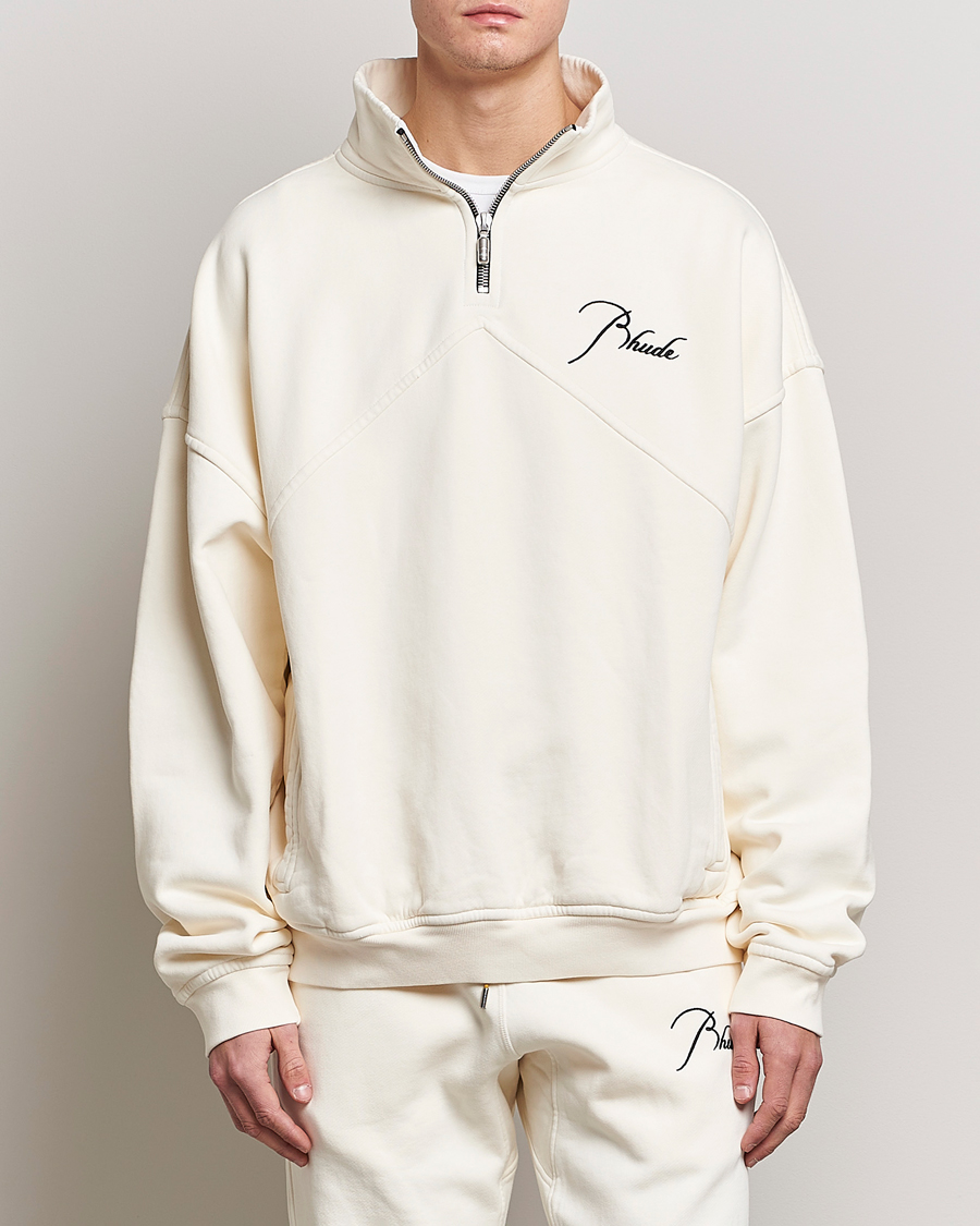 Herre |  | Rhude | Quarter Zip Off White