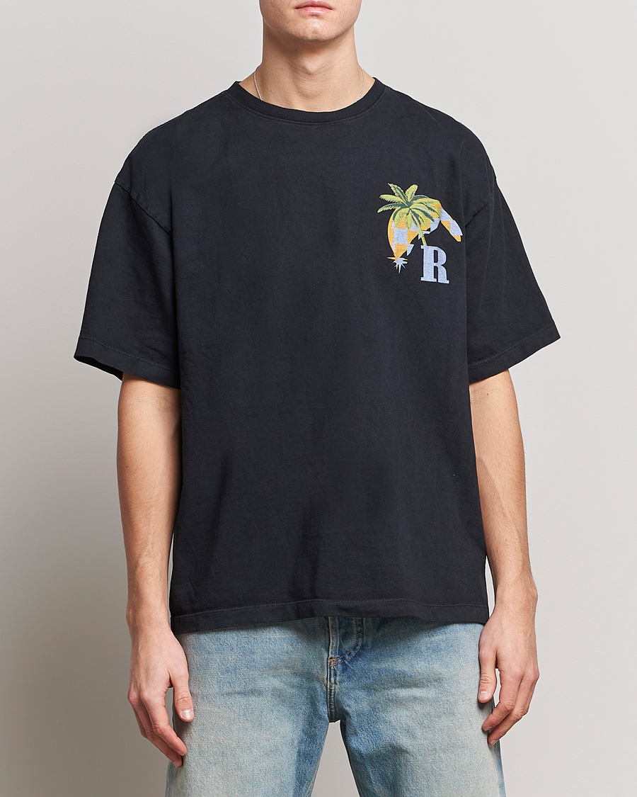 Herre |  | Rhude | Moonlight Tropics T-Shirt Black