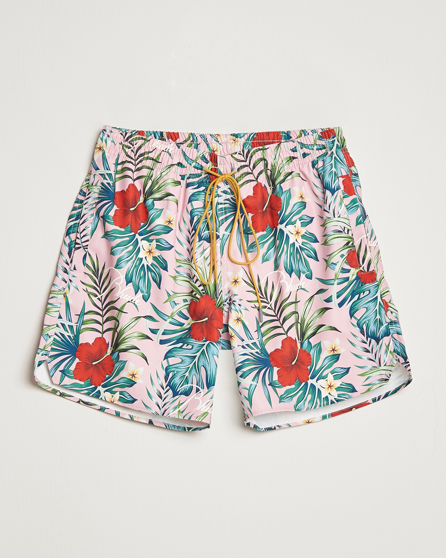 Herre | Badeshorts | Rhude | Hawaiian Swim Trunks Muave Multi