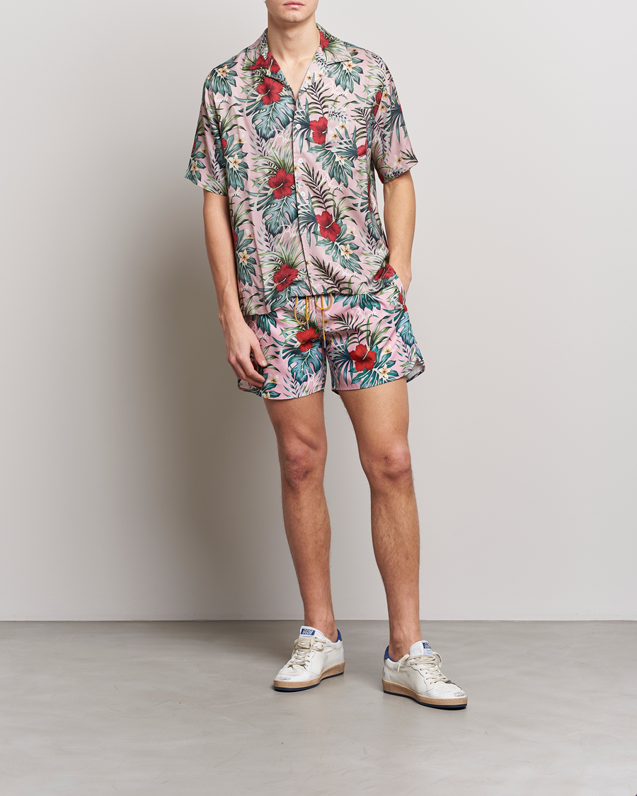 Herre | Badeshorts | Rhude | Hawaiian Swim Trunks Muave Multi