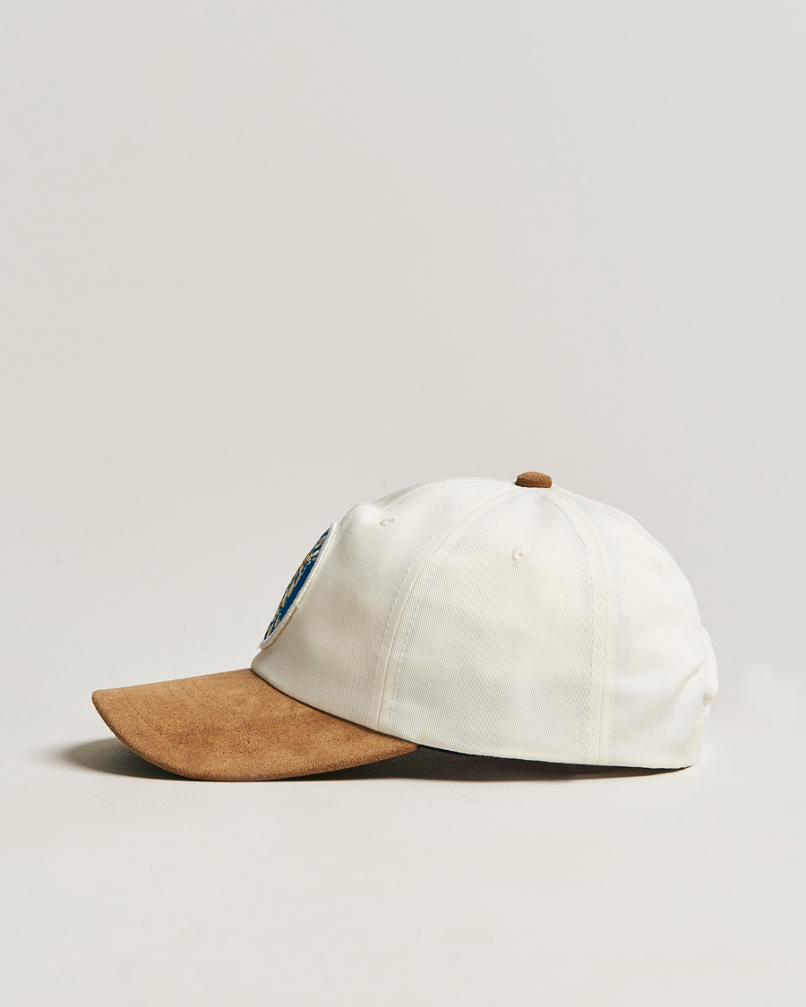 Herre | Rhude Suede Crest Cap Beige | Rhude | Suede Crest Cap Beige