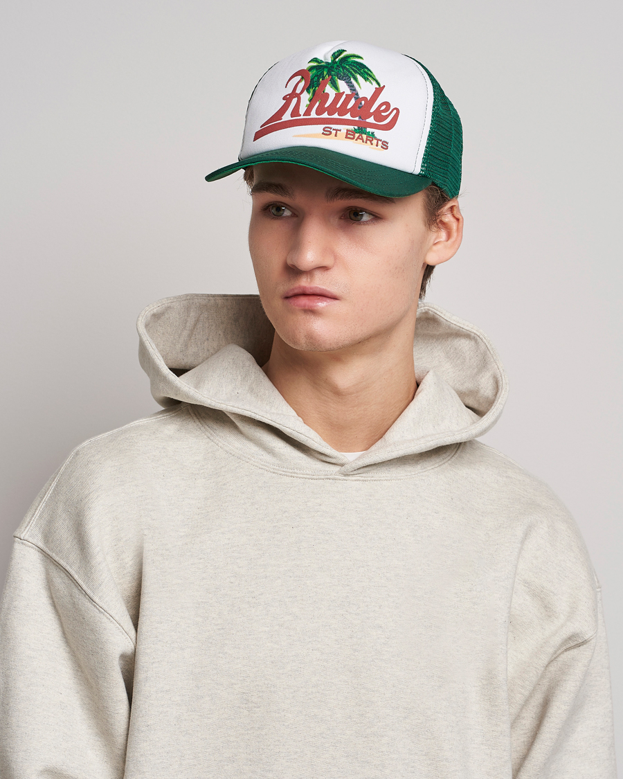 Herre | Rhude Palms Cap Green/White | Rhude | Palms Cap Green/White