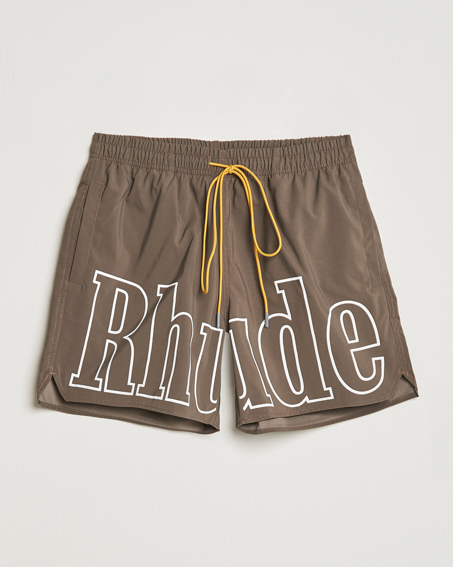 Herre | Badeshorts | Rhude | Swim Trunks Dark Grey