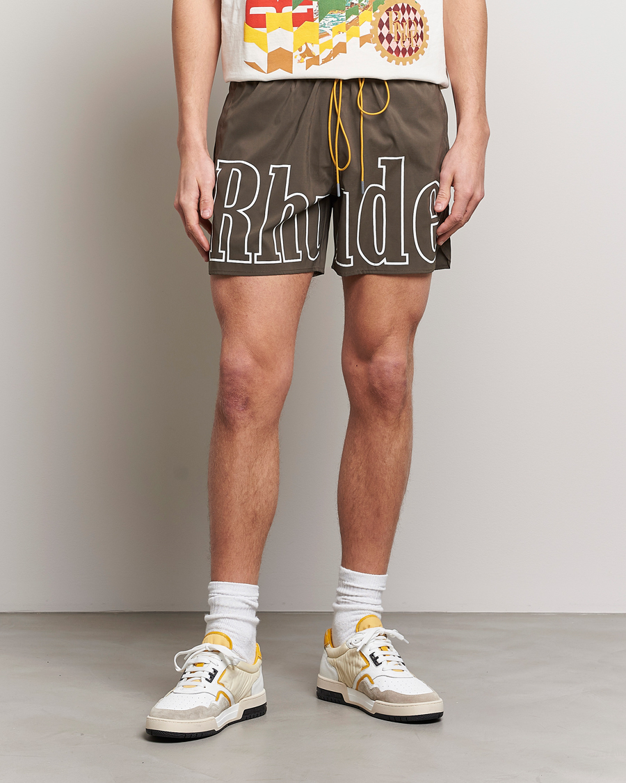 Herre | Badeshorts | Rhude | Swim Trunks Dark Grey