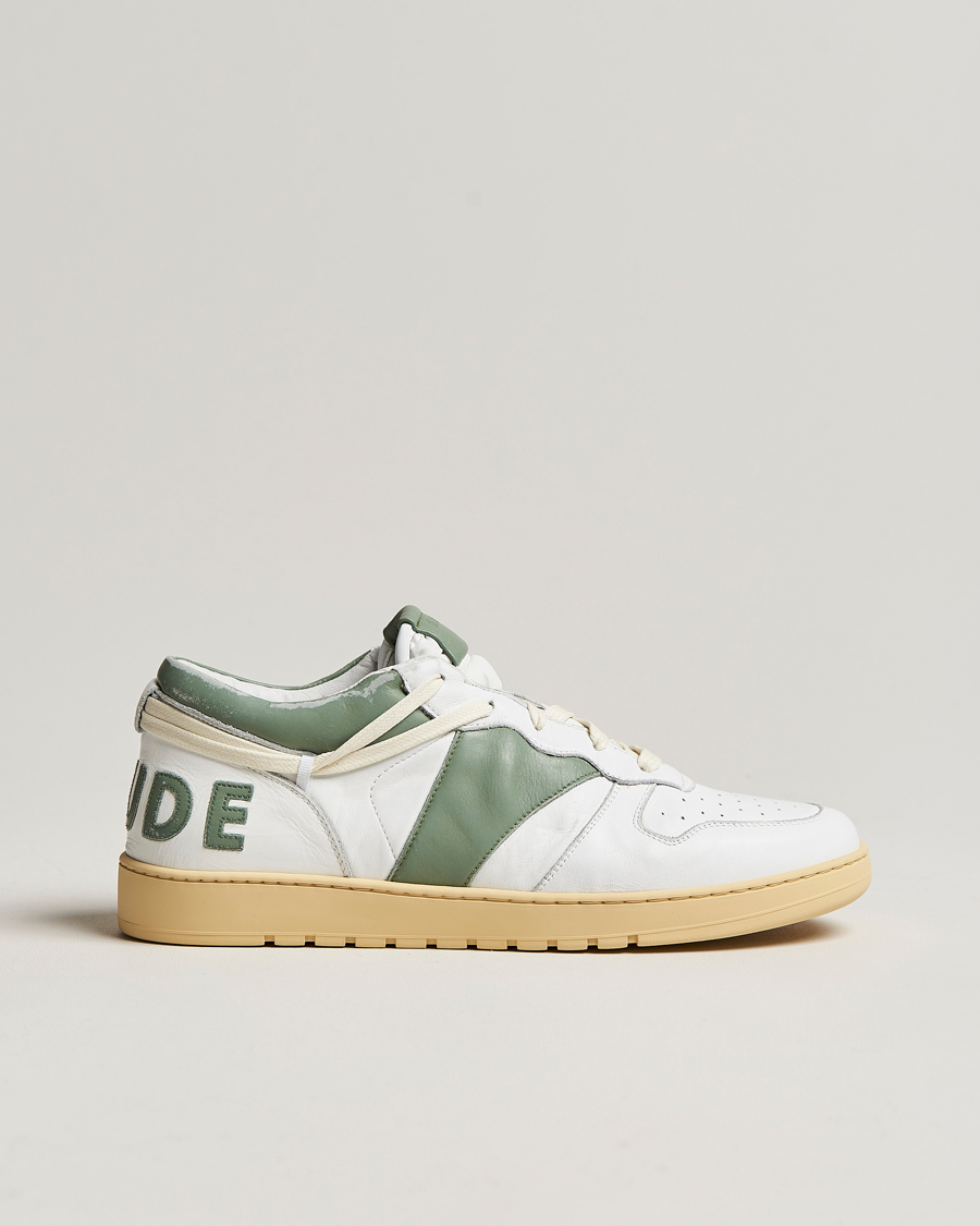 Herre | Rhude Rhecess Sneakers White/Sage | Rhude | Rhecess Sneakers White/Sage