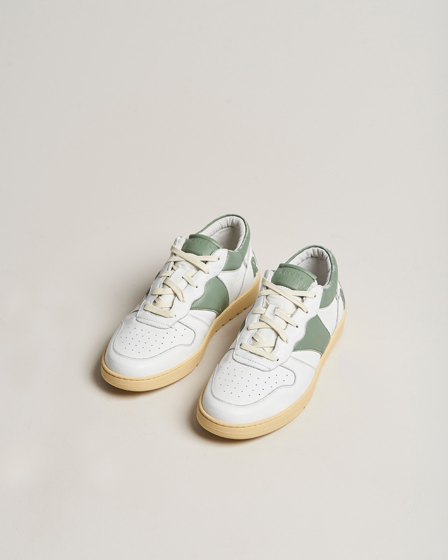 Herre | Rhude Rhecess Sneakers White/Sage | Rhude | Rhecess Sneakers White/Sage
