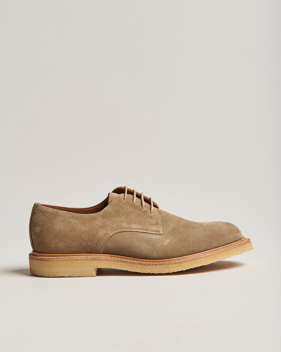 Herre | Sanders Archie Gibson Suede Derby Dirty Buck | Sanders | Archie Gibson Suede Derby Dirty Buck