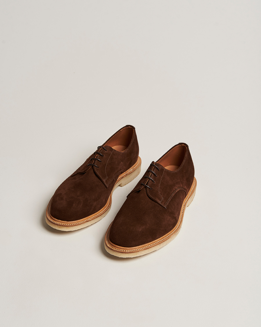 Herre | Sanders | Sanders | Archie Gibson Suede Derby Polo Snuff