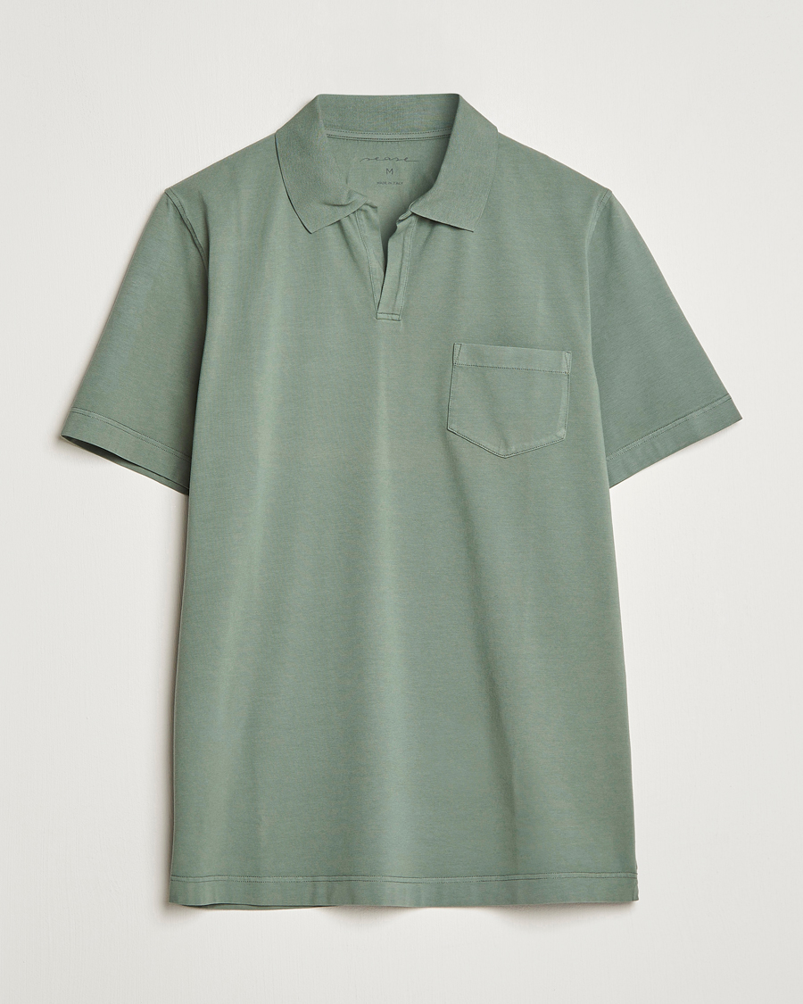 Herre | Pikéer | SEASE | Short Sleeve Jersey Polo Sage