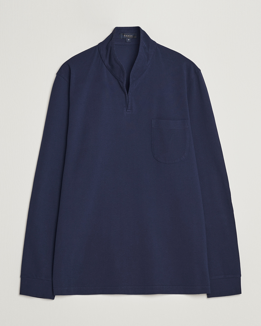 Herre | Gensere | SEASE | Elen Piquet Polo Navy