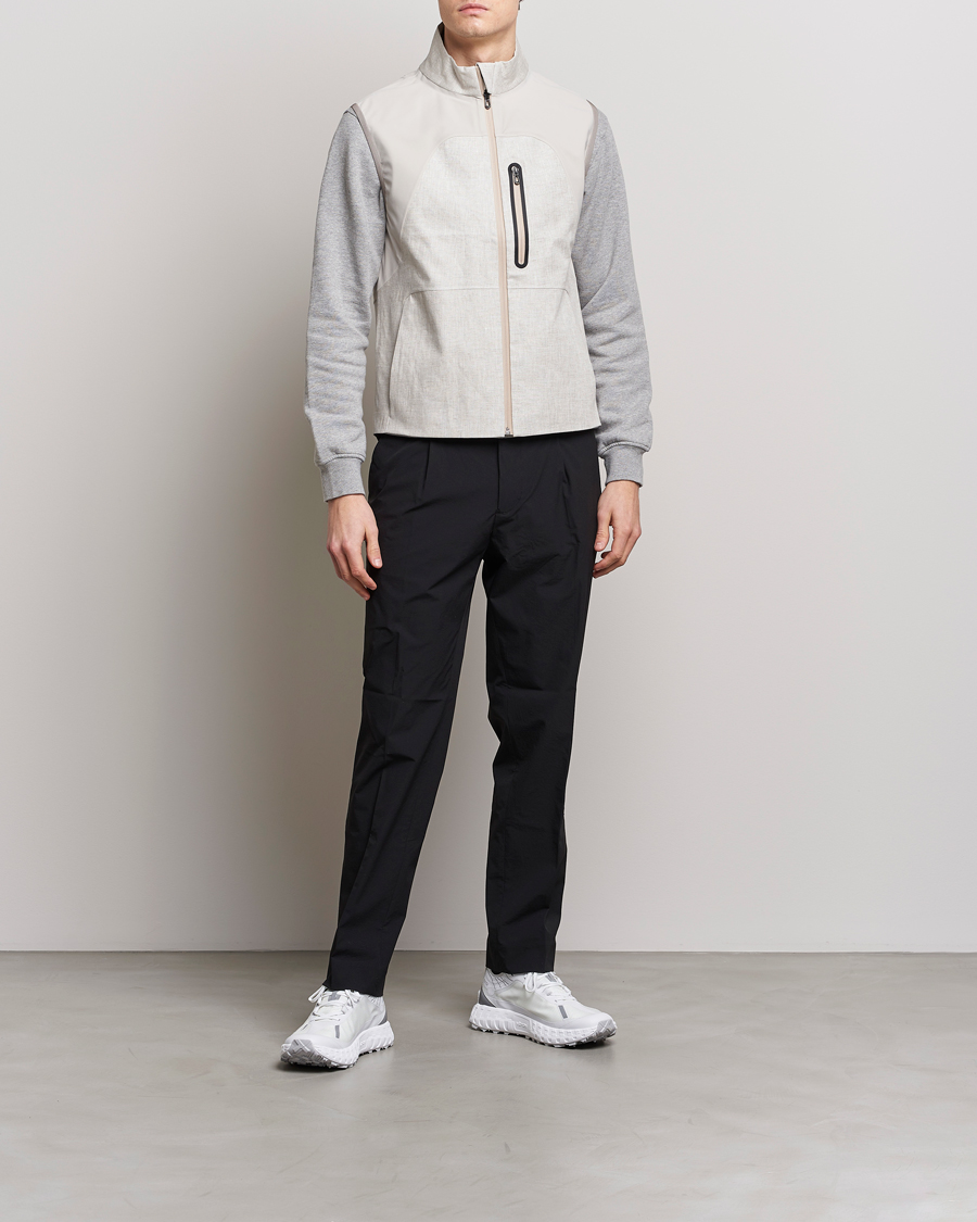 Herre | Vester | SEASE | V-8 Linen Gilet Light Beige