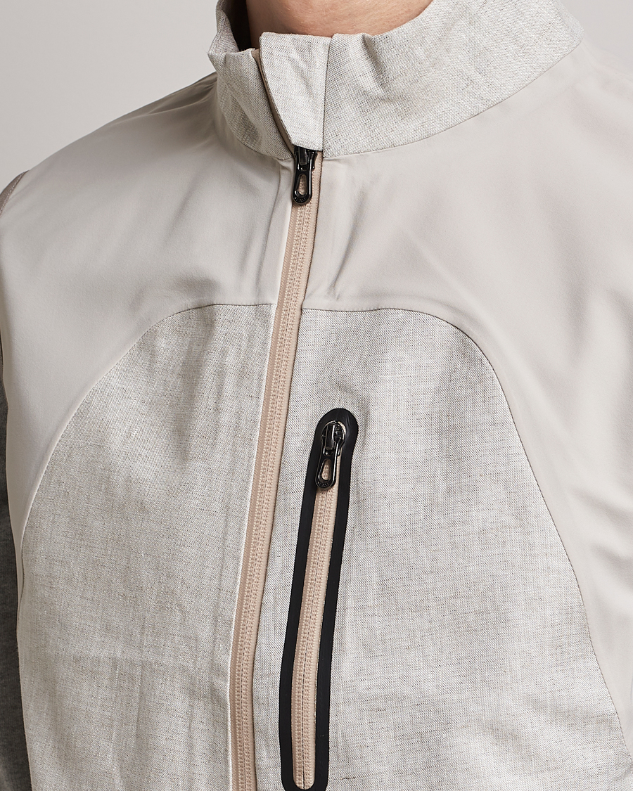 Herre | Vester | SEASE | V-8 Linen Gilet Light Beige