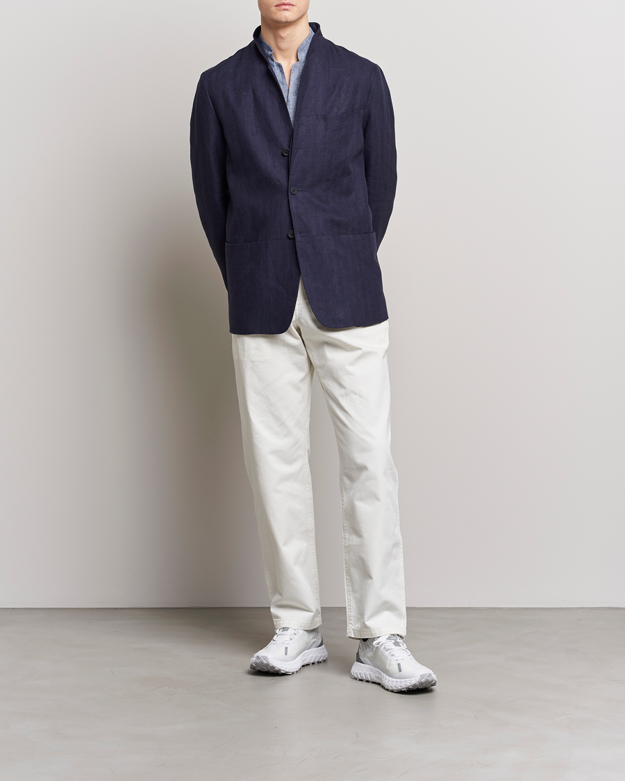 Herre | Dressjakker | SEASE | Elen Linen Blazer Navy