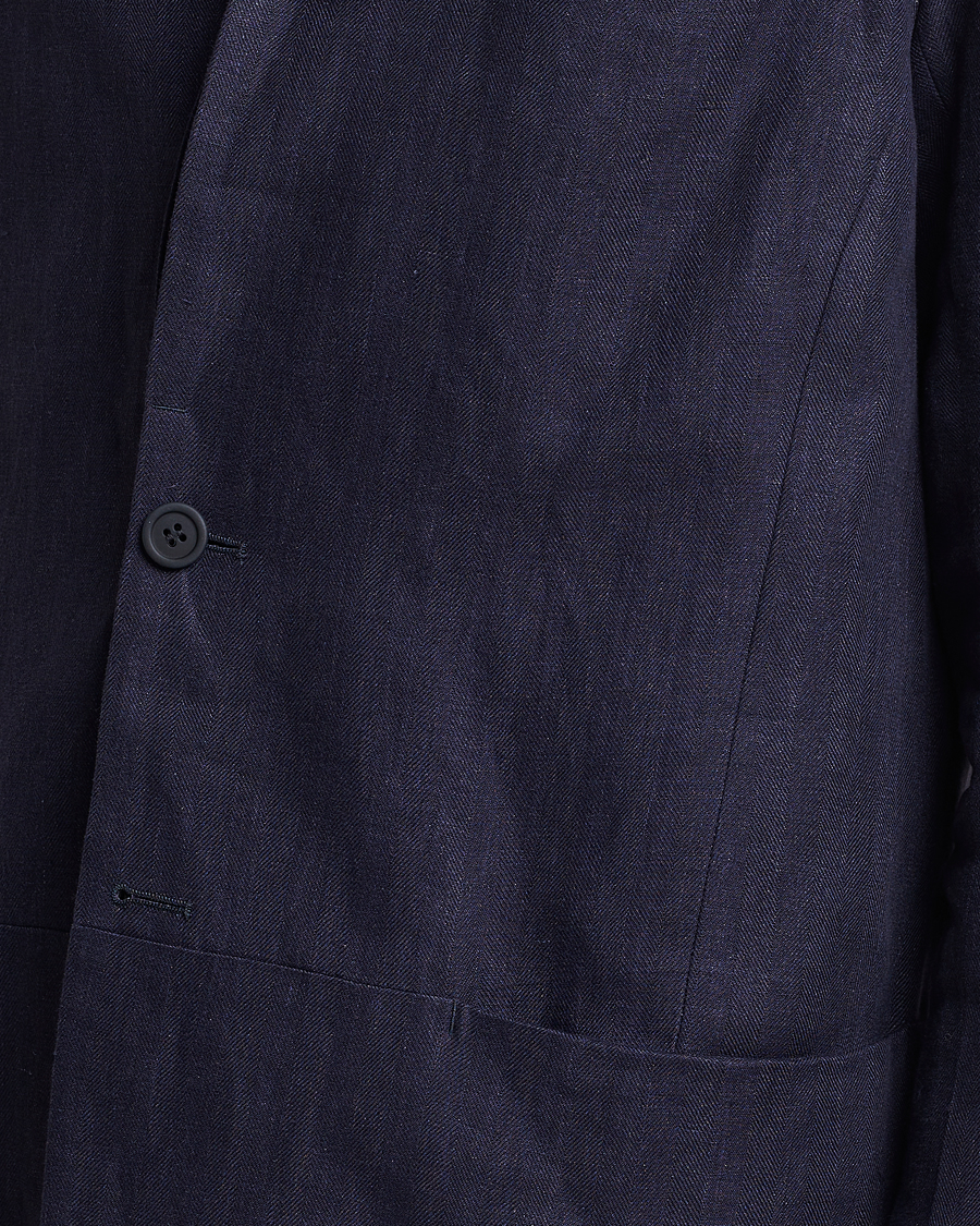 Herre | Dressjakker | SEASE | Elen Linen Blazer Navy