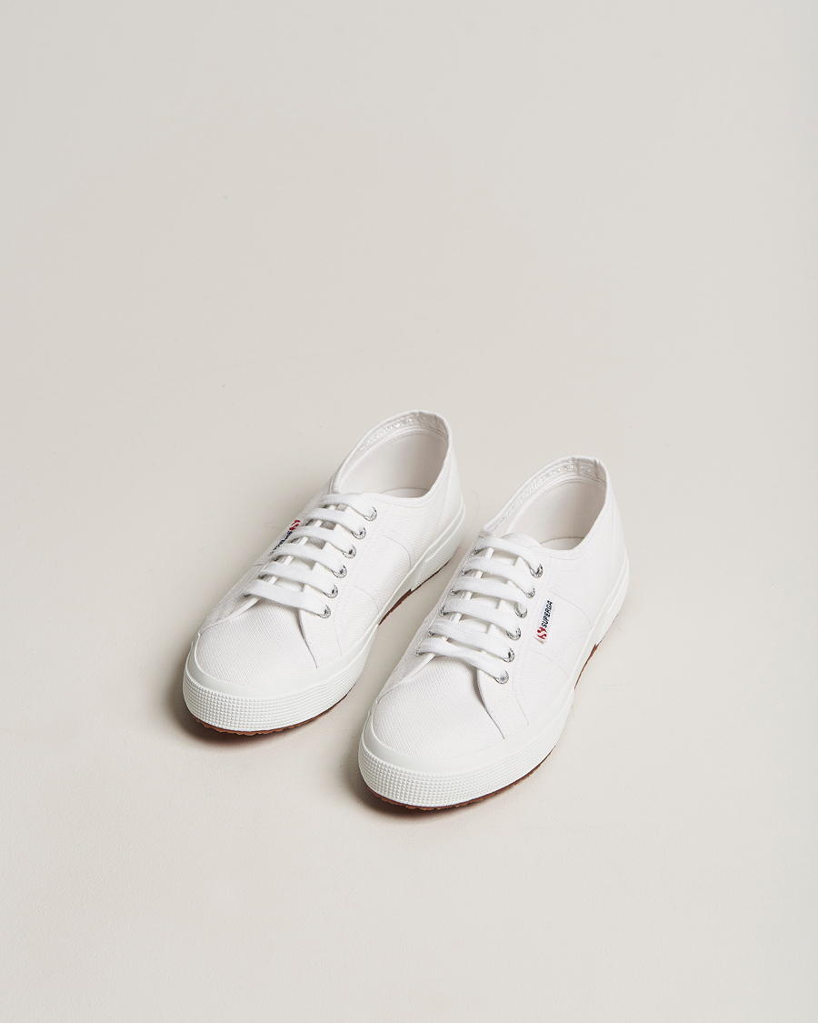 Herre | Hvite sneakers | Superga | Canvas Sneaker White