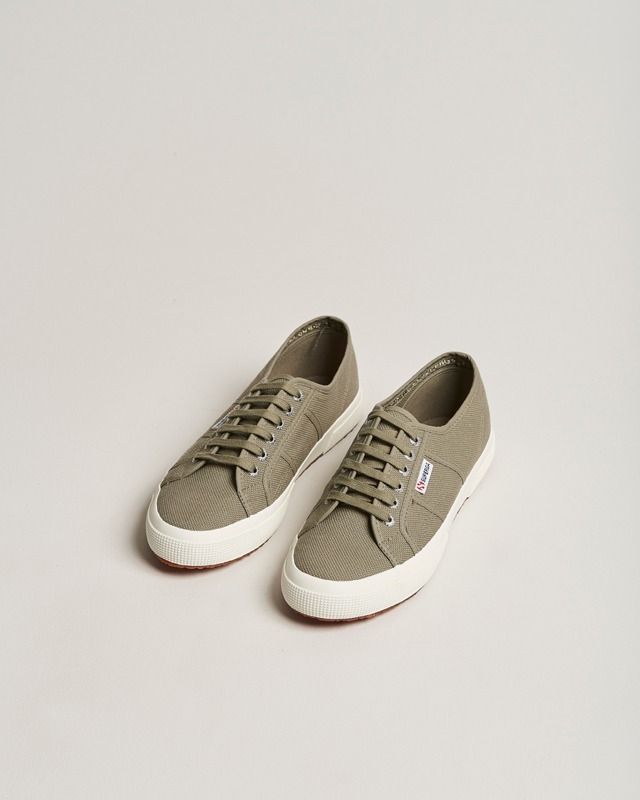 Herre | Sneakers med lavt skaft | Superga | Canvas Sneaker Dark Green