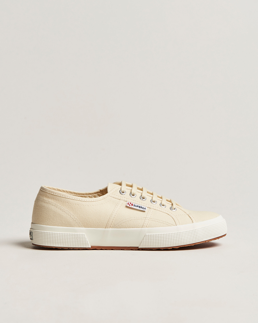 Herre | Superga Canvas Sneaker Beige Eggshell | Superga | Canvas Sneaker Beige Eggshell