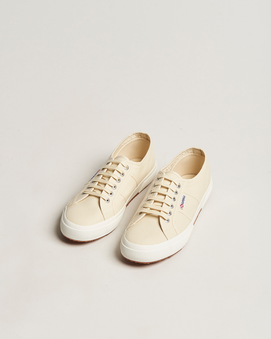 Herre | Superga Canvas Sneaker Beige Eggshell | Superga | Canvas Sneaker Beige Eggshell