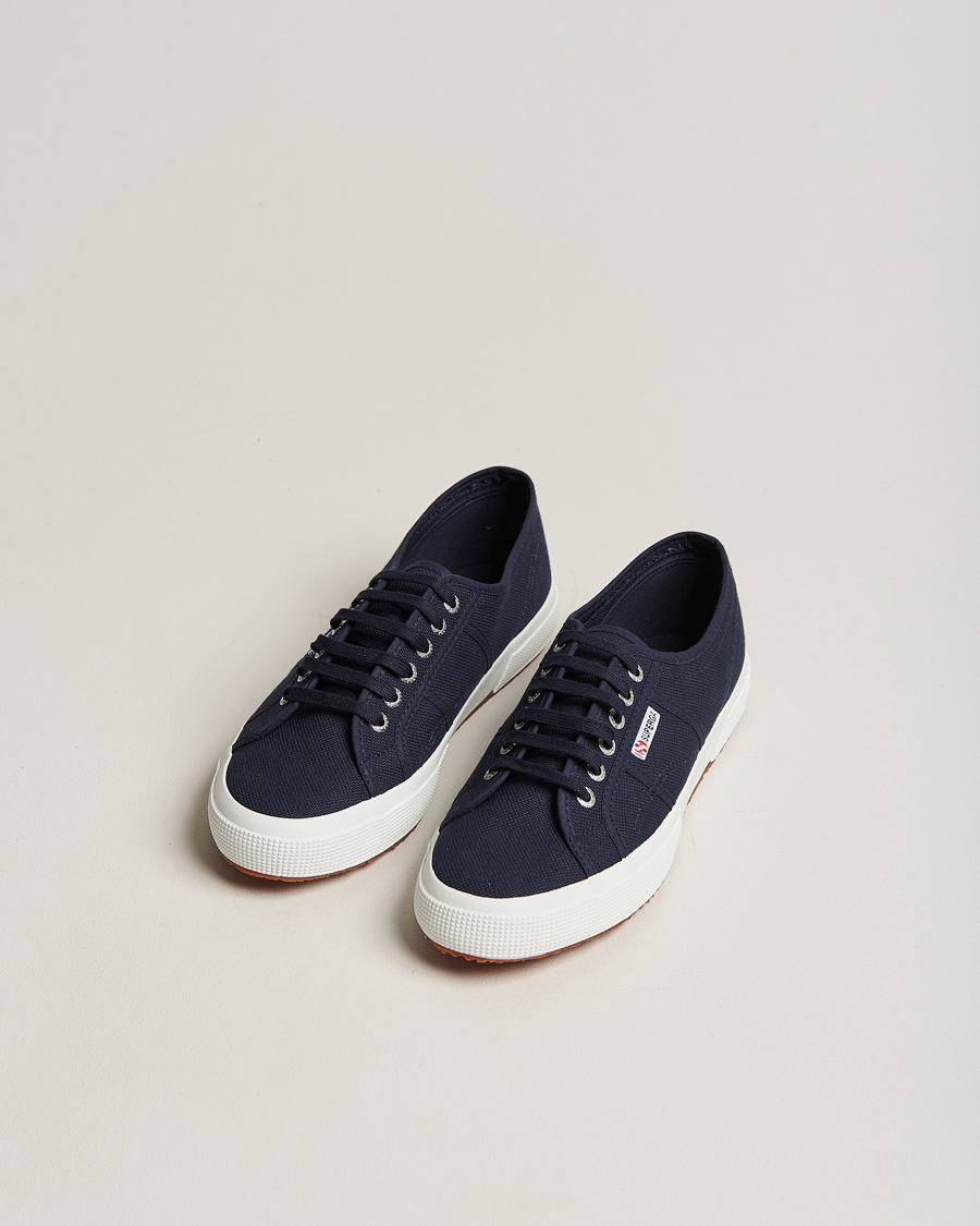 Herre | Italian Department | Superga | Canvas Sneaker Navy