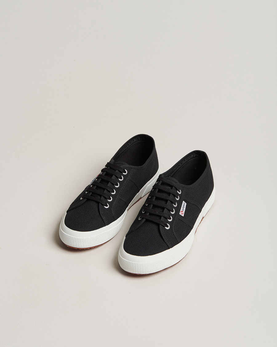 Herre | Italian Department | Superga | Canvas Sneaker Black