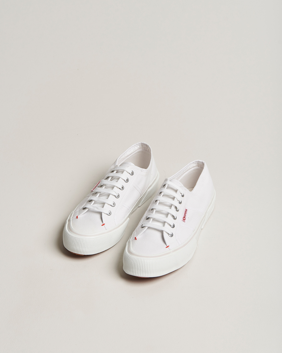 Herre | Hvite sneakers | Superga | 2490 Bold Canvas Sneaker White