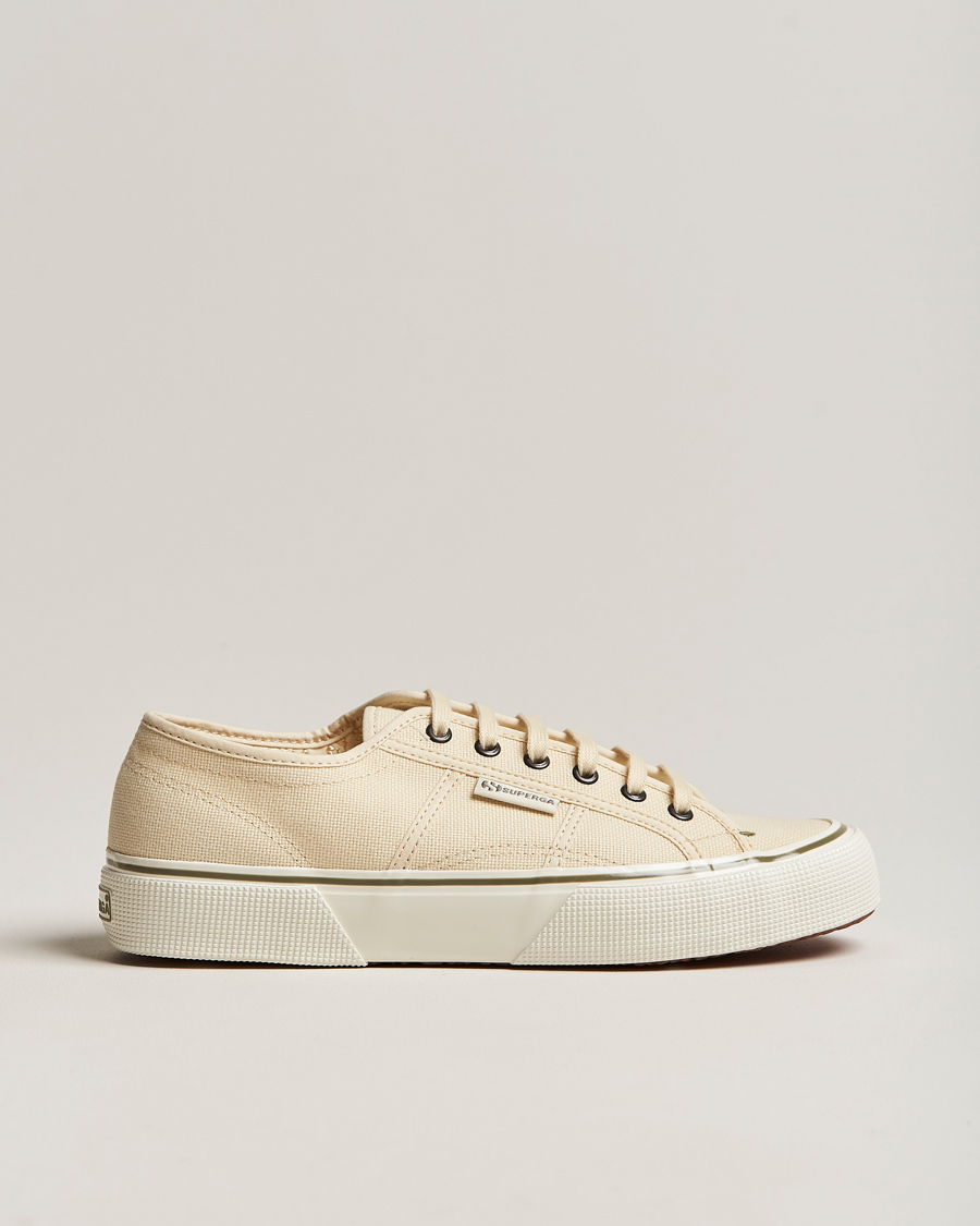 Herre | Superga 2490 Bold Canvas Snearkers Beige Eggshell | Superga | 2490 Bold Canvas Snearkers Beige Eggshell