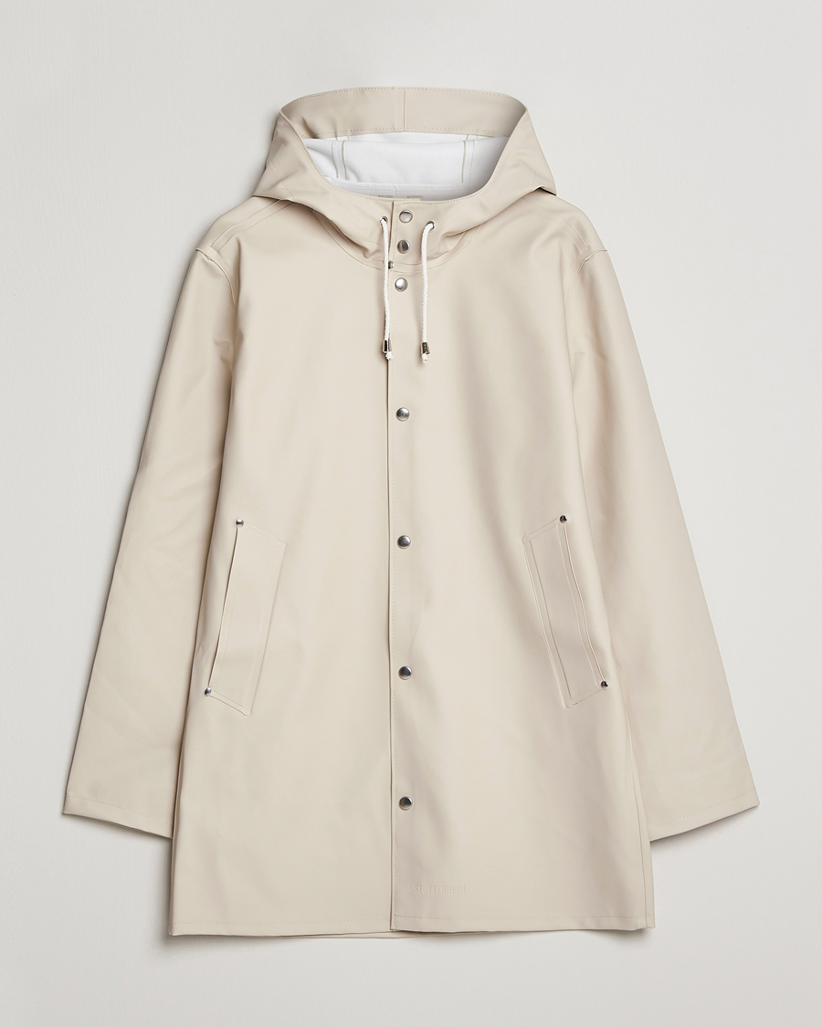 Herre | Jakker | Stutterheim | Stockholm Raincoat Oyster Grey