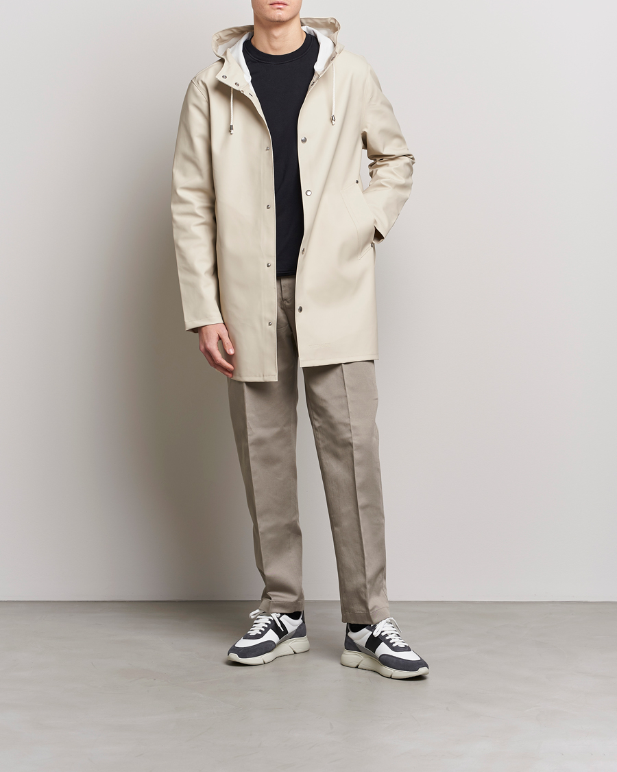 Herre | Jakker | Stutterheim | Stockholm Raincoat Oyster Grey