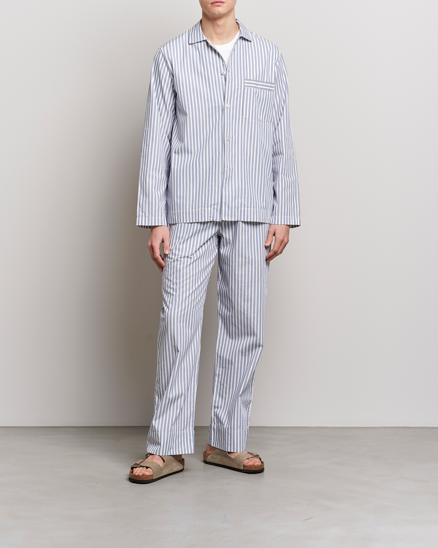 Herre | Pyjamaser og badekåper | Tekla | Poplin Pyjama Pants Skagen Stripes