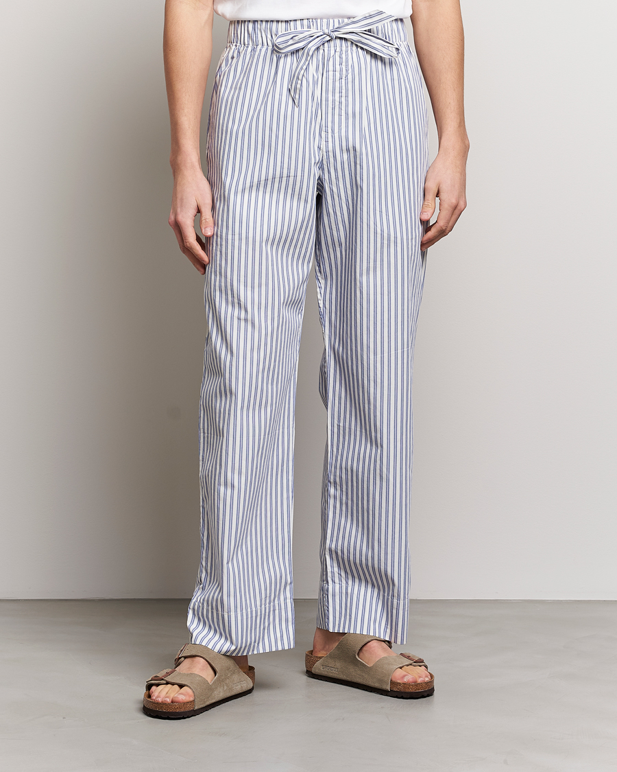 Herre | Pyjamaser og badekåper | Tekla | Poplin Pyjama Pants Skagen Stripes