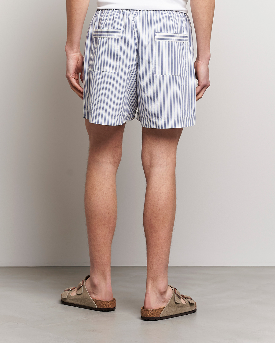 Herre | Pyjamaser og badekåper | Tekla | Poplin Pyjama Shorts Skagen Stripes