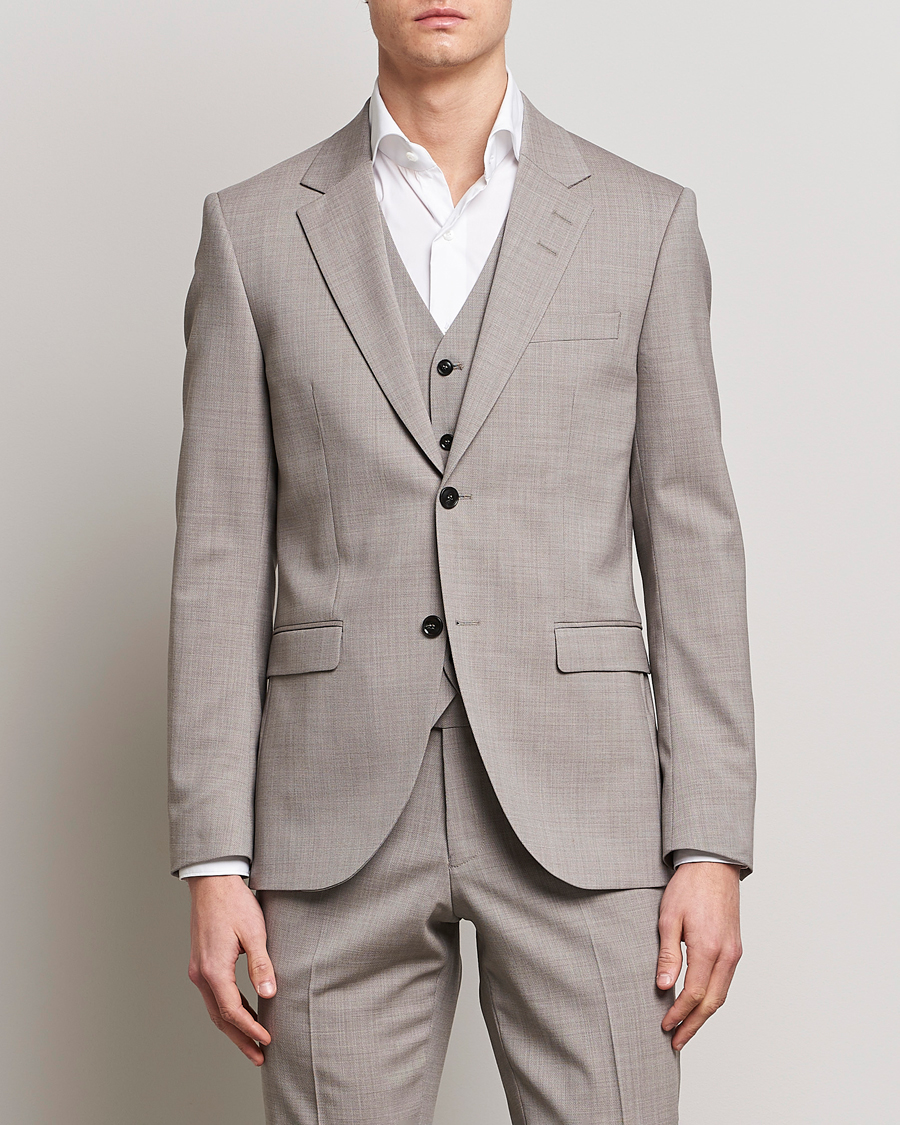 Herre | Dressjakker | Tiger of Sweden | Jamonte Wool Blazer Irish Cream