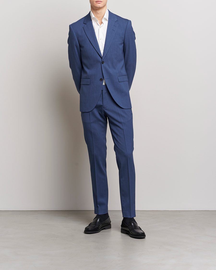 Herre | Dressjakker | Tiger of Sweden | Jamonte Wool Blazer Garage Blue