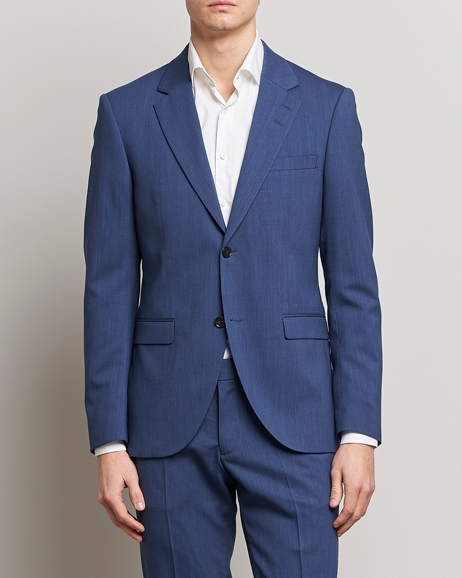 Herre | Dressjakker | Tiger of Sweden | Jamonte Wool Blazer Garage Blue