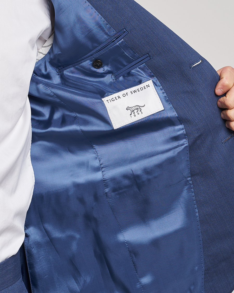 Herre | Dressjakker | Tiger of Sweden | Jamonte Wool Blazer Garage Blue