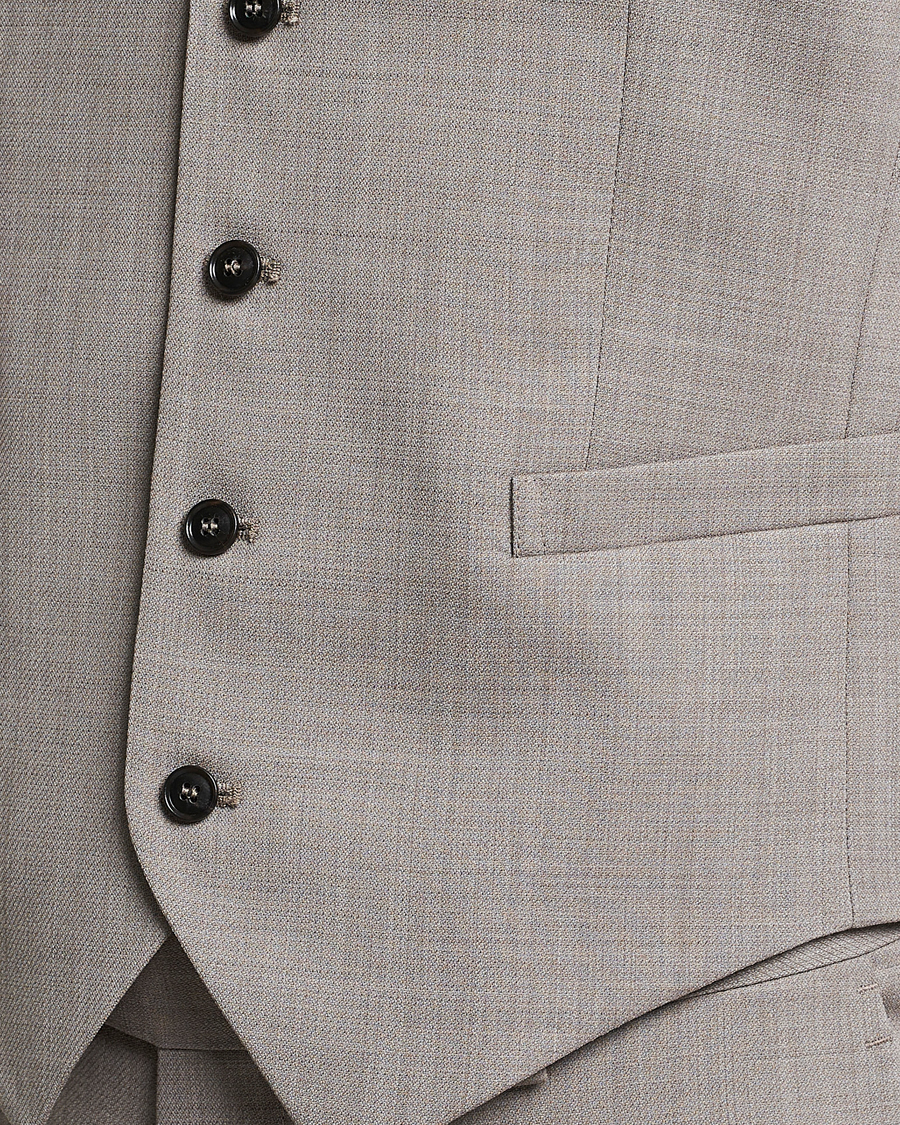 Herre | Dressjakker | Tiger of Sweden | Wade Wool Waistcoat Irish Cream