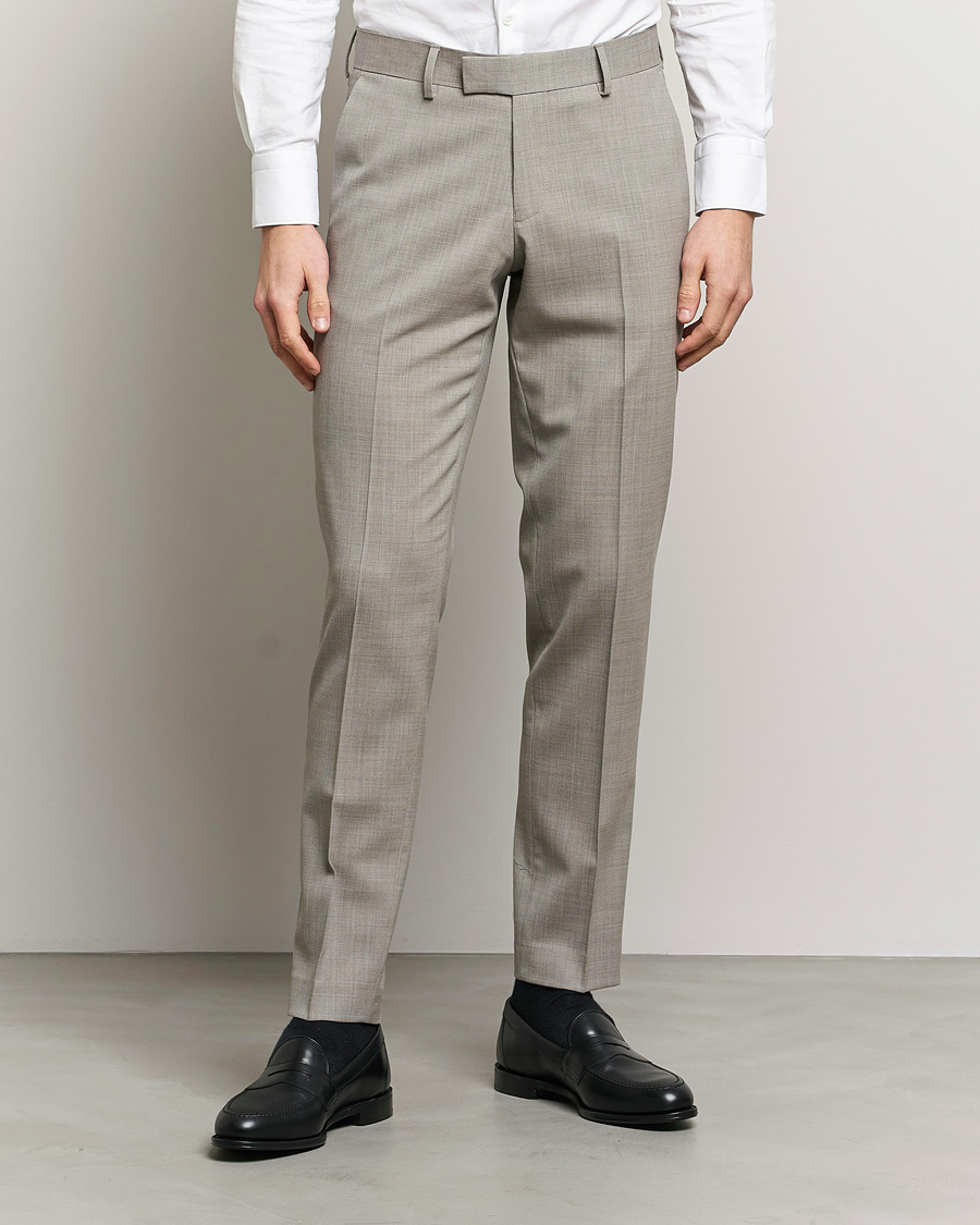 Herre | Bukser | Tiger of Sweden | Tordon Wool Trousers Irish Cream