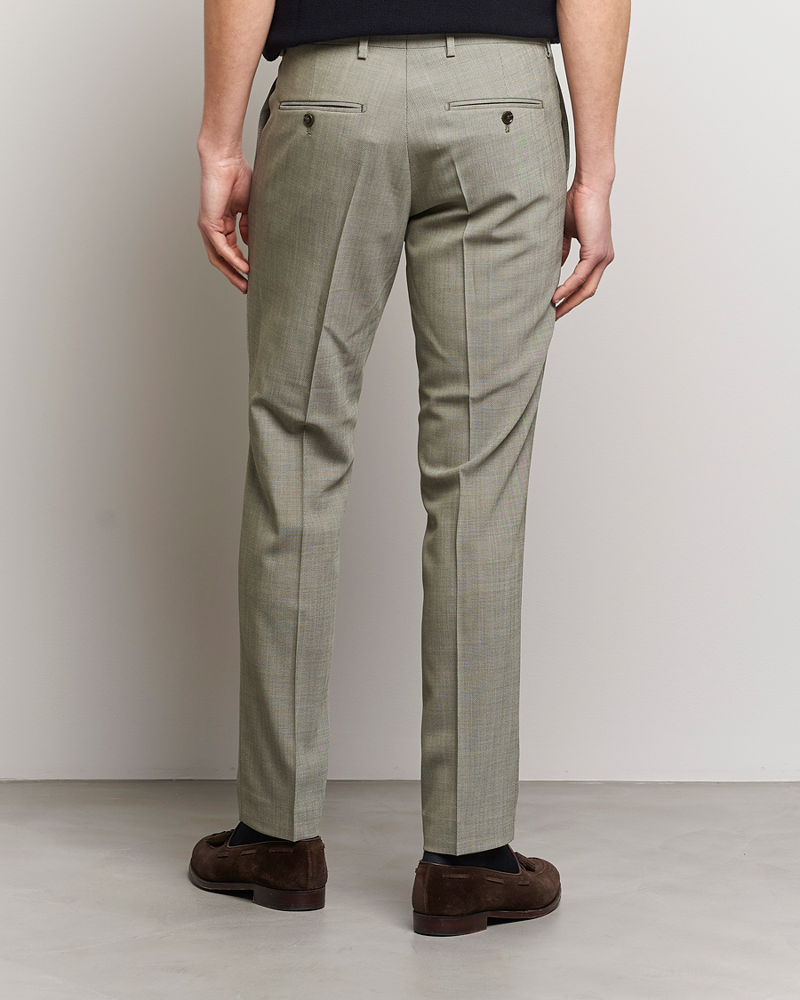 Herre | Bukser | Tiger of Sweden | Tordon Wool Trousers Uniform Green