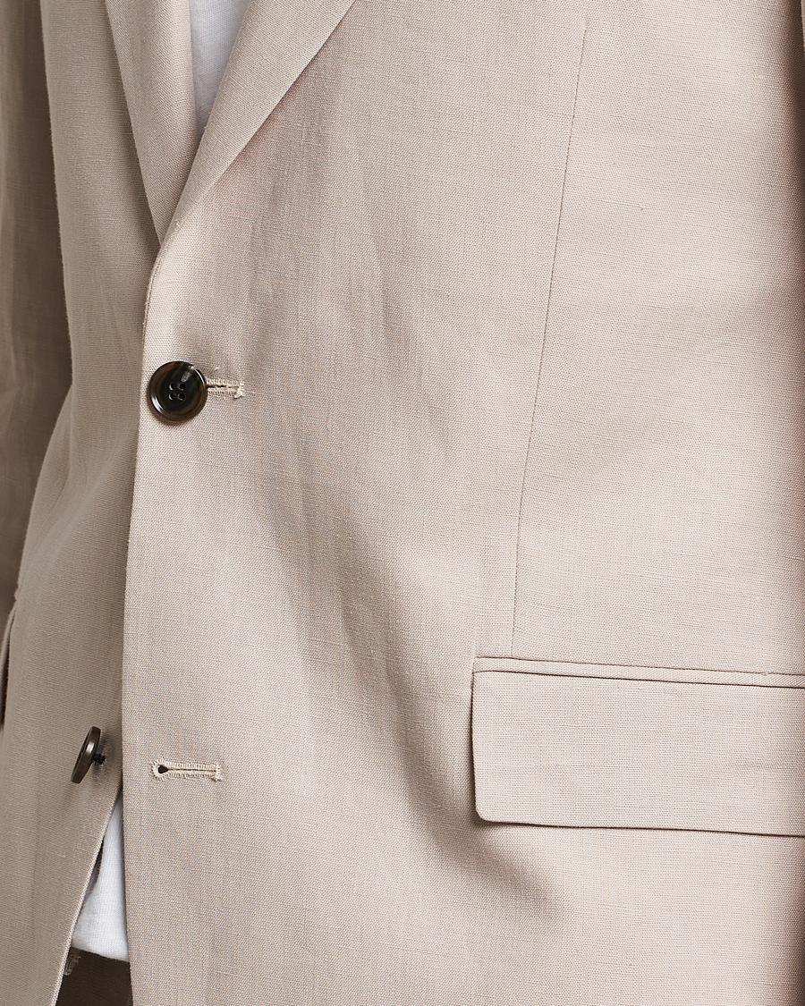 Herre | Dressjakker | Tiger of Sweden | Justin Linen Blazer Cream Sand
