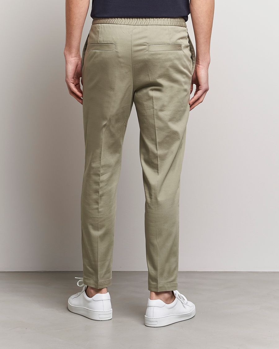Herre | Bukser | Tiger of Sweden | Sosa Cotton Trousers Dusty Green